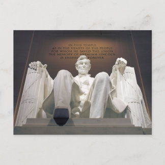 Postal El Lincoln memorial