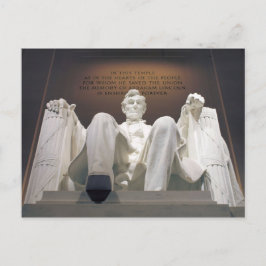 Postal El Lincoln memorial