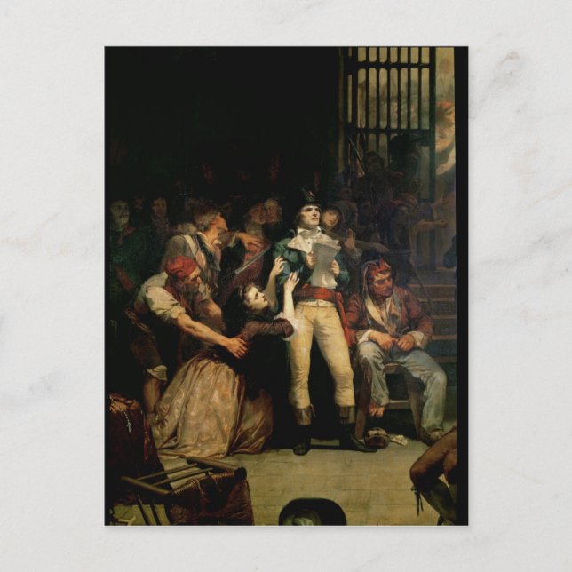 Postal El llamado a las últimas víctimas del terror (Anverso)