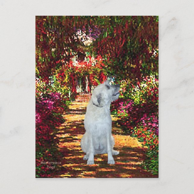 Postal El lobo irlandés 4 - El camino (Anverso)