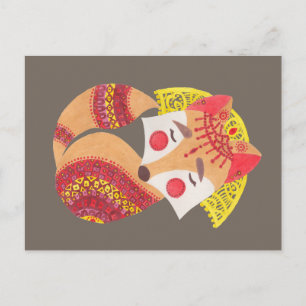 Postal El Lobo Pequeño