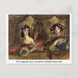 Postal El Lodge De Los Chicos Constantin-Adolphe-Hyacinth