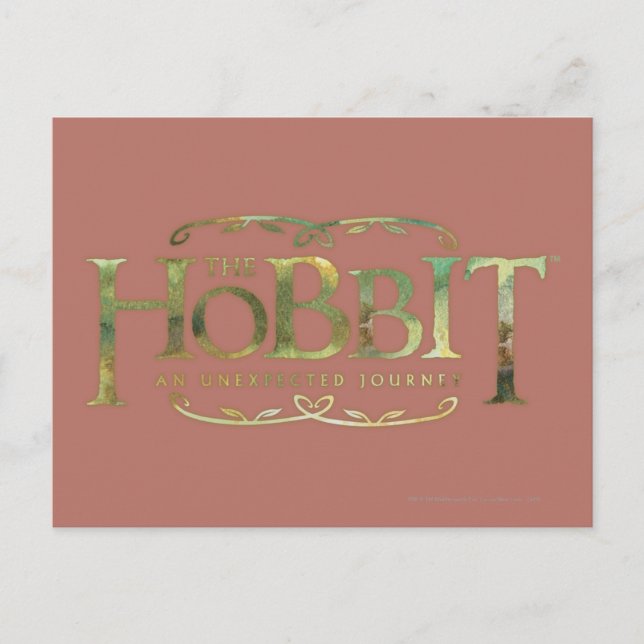 Postal El logo de Hobbit Green (Anverso)