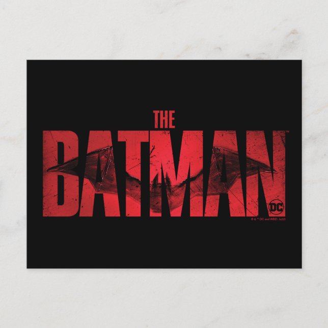 Postal El logo teatral de Batman (Anverso)