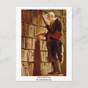 Postal El Lombriz De Carl Spitzweg