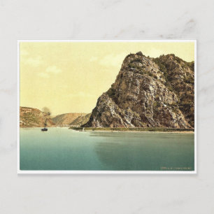 Postal El Loreli, el Rin, Alemania, la magnífica fotograf