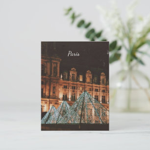 Postal El Louvre, París, Francia