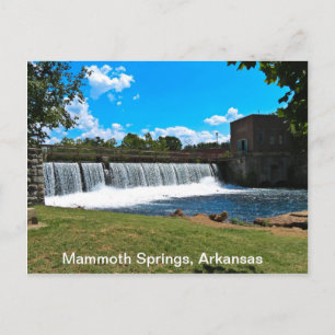 Postal El mamut salta Arkansas