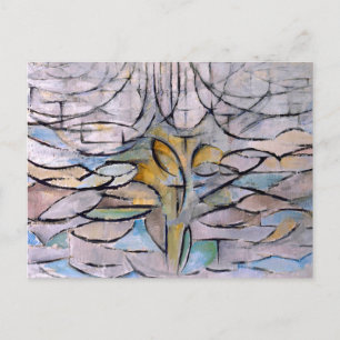 Postal El manzano en flor - Piet Mondrian - 