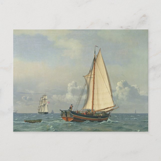Postal El mar, 1831 (Anverso)