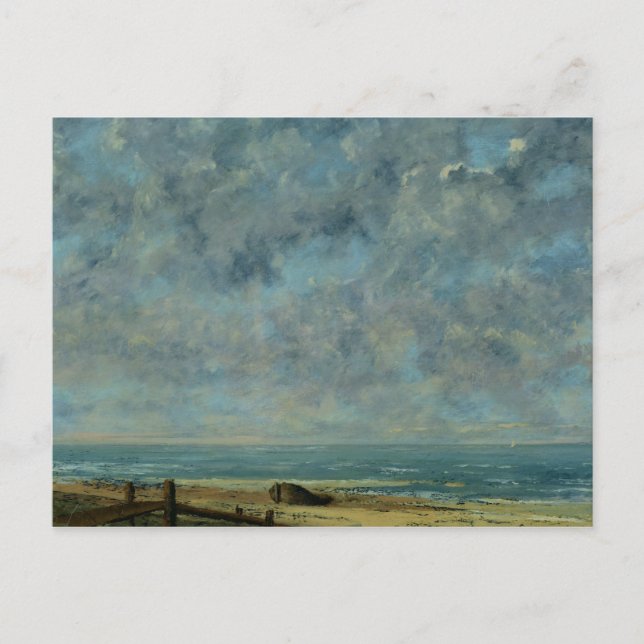Postal El mar, c.1872 (Anverso)