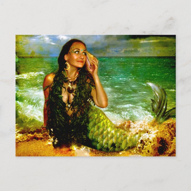 Postal El mar llama (Anverso)