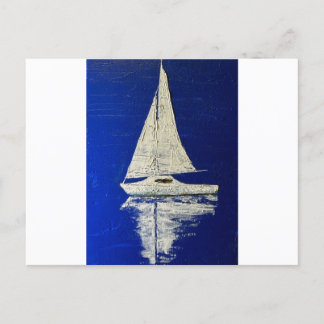 Postal El marinero de avanzada edad.
