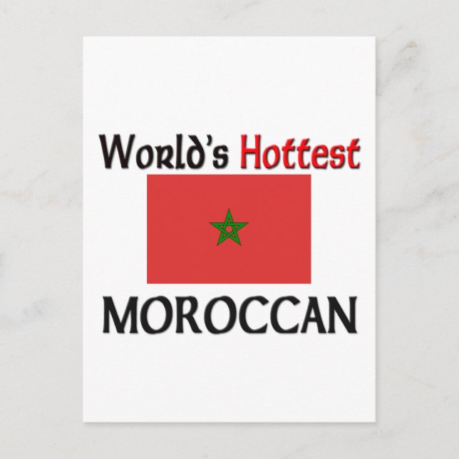 Postal El marroquí más caliente del mundo (Anverso)