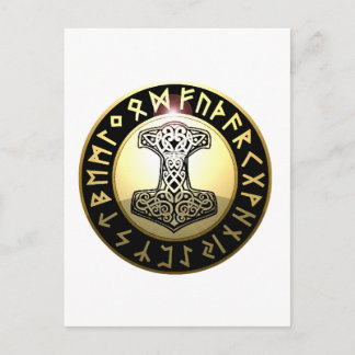 Postal El martillo de Thor