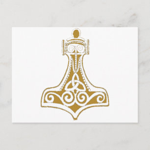 Postal El martillo de Thor