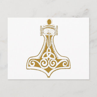 Postal El martillo de Thor