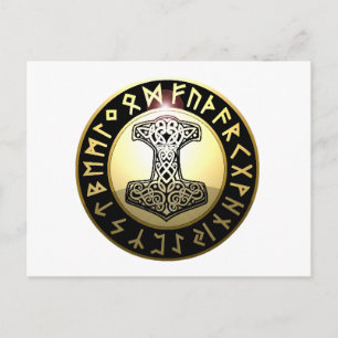 Postal El martillo de Thor