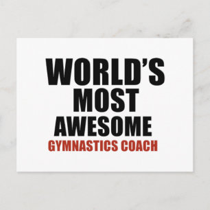 Postal El más impresionante GIMNASTICS COACH