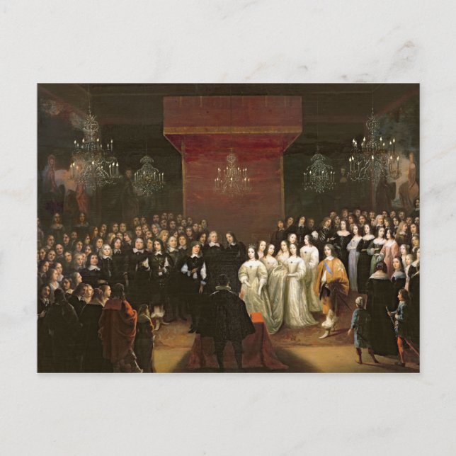 Postal El matrimonio de Frederick William (Anverso)