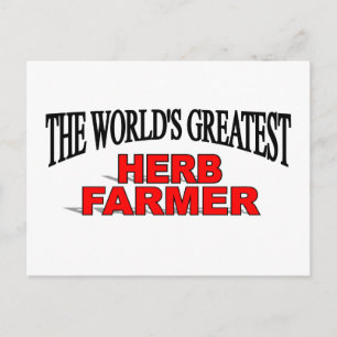 Postal El mayor agricultor de hierbas del mundo