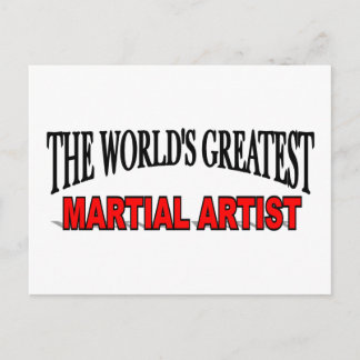 Postal El mayor artista marcial del mundo