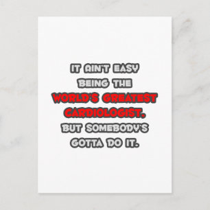 Postal El mayor Chiste de cardiólogos del mundo