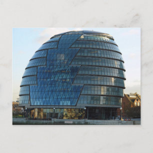 Postal El mayor edificio de la alcaldía de Londres en