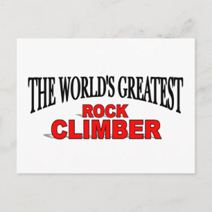 Postal El mayor escalador de rock del mundo