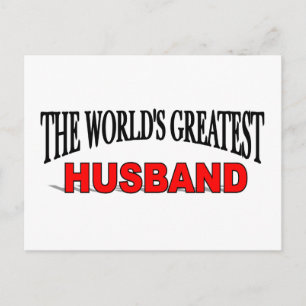 Postal El mayor esposo del mundo