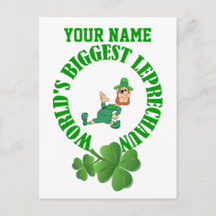 Postal El mayor leprechaun del mundo