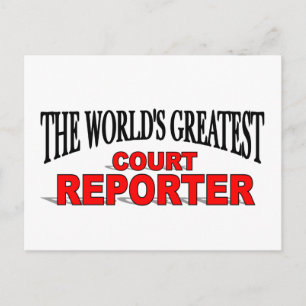 Postal El mayor reportero judicial del mundo