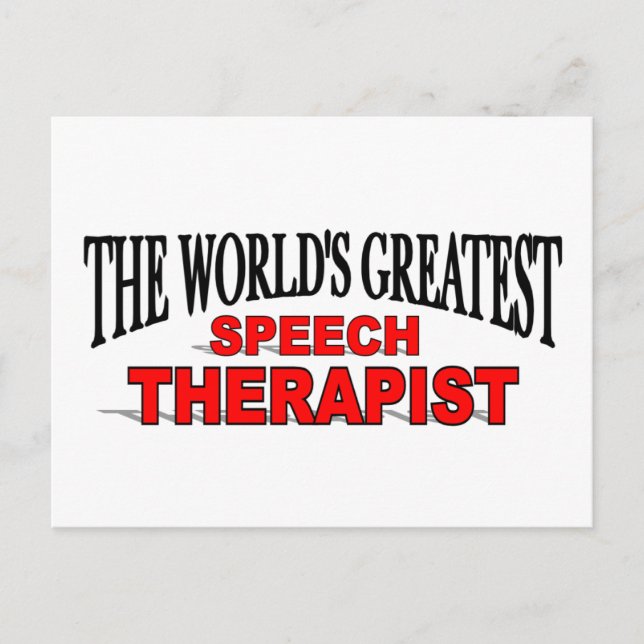 Postal El mayor terapeuta de discursos del mundo (Anverso)