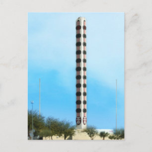 Postal El mayor termómetro del mundo