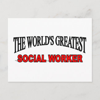 Postal El mayor trabajador social del mundo
