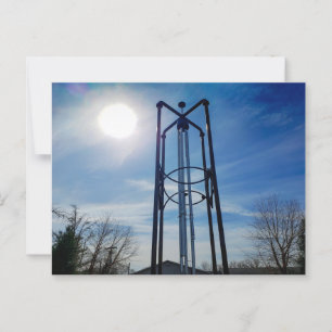 Postal El mayor Windchime del mundo, Casey, Illinois