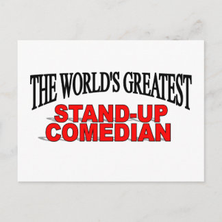 Postal El mejor comediante del mundo