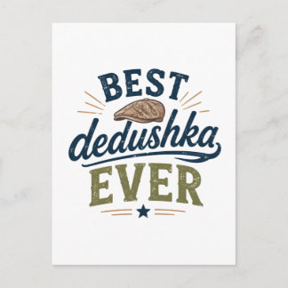 Postal El mejor Dedushka de todos