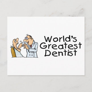 Postal El mejor dentista del mundo