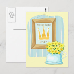 Postal El Mejor Doctor del Mundo 