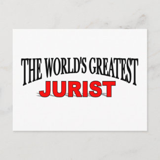 Postal El mejor jurista del mundo