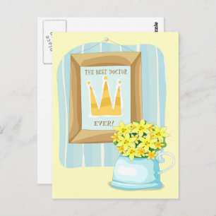 Postal El mejor Médica de la historia