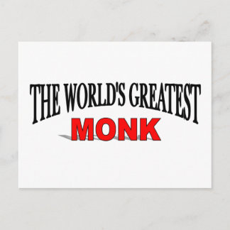 Postal El mejor monje del mundo