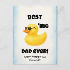 Postal El Mejor Papá de Todos los Tiempos | Día del Padre