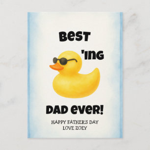 Postal El Mejor Papá de Todos los Tiempos Día del Padre