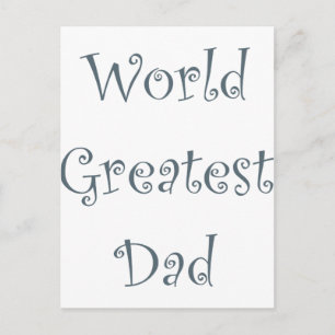 Postal El mejor papá del mundo