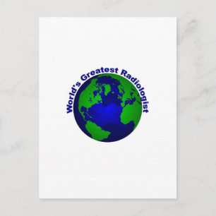 Postal El mejor radiólogo del mundo