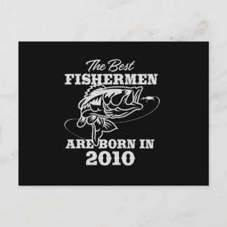 Postal El mejor regalo de cumpleaños para pescador de 201