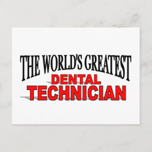 Postal El mejor técnico dental del mundo