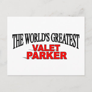 Postal El mejor Valet Parker del mundo